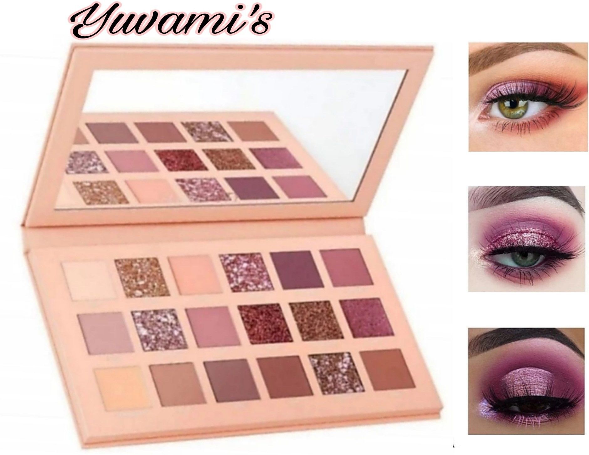 Nude Eye Shadow Palette 18 colors EyeShadow (Multicolor 18g) 18 g-image-45