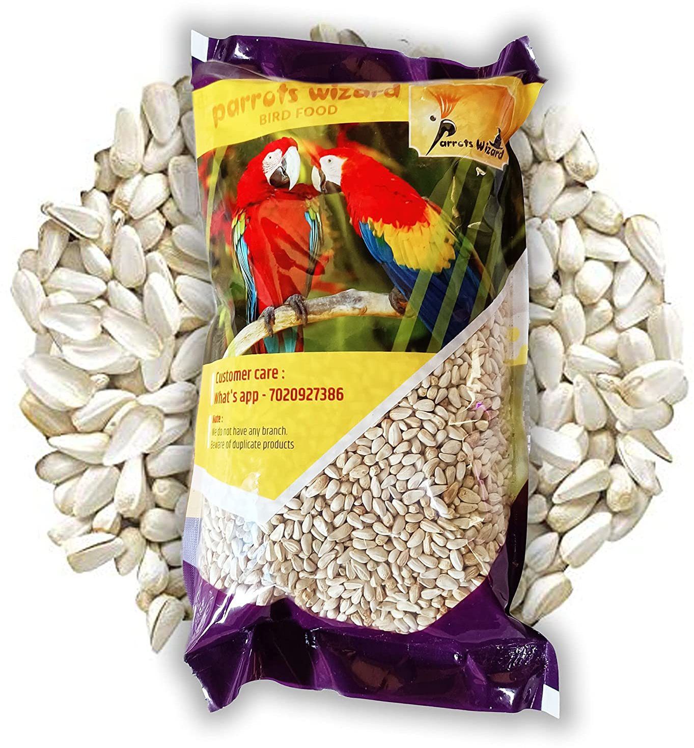 parrots wizard SAFFLOWER SEED - KUSUM DANA 0.9 kg Dry Young, Adult Bird Food-picture-47