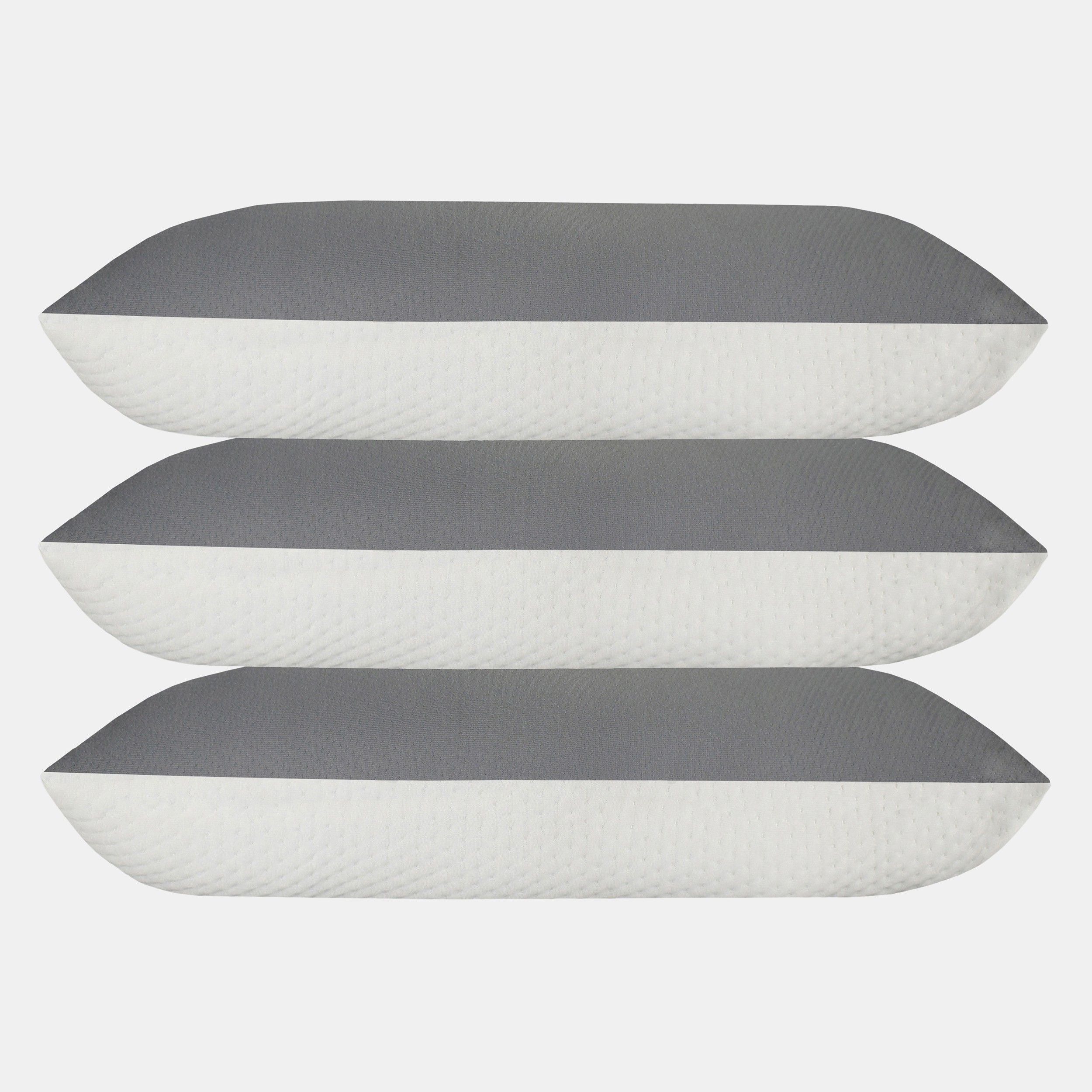 flipkart perfect homes Home & furnish Microfibre Geometric Sleeping Pillow Pack of 3-picture-34