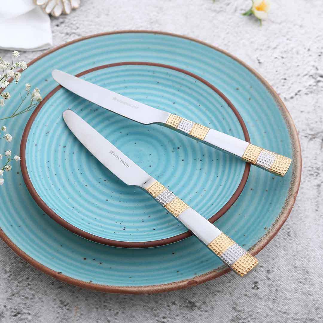 Roma Stainless Steel Table Knife Set