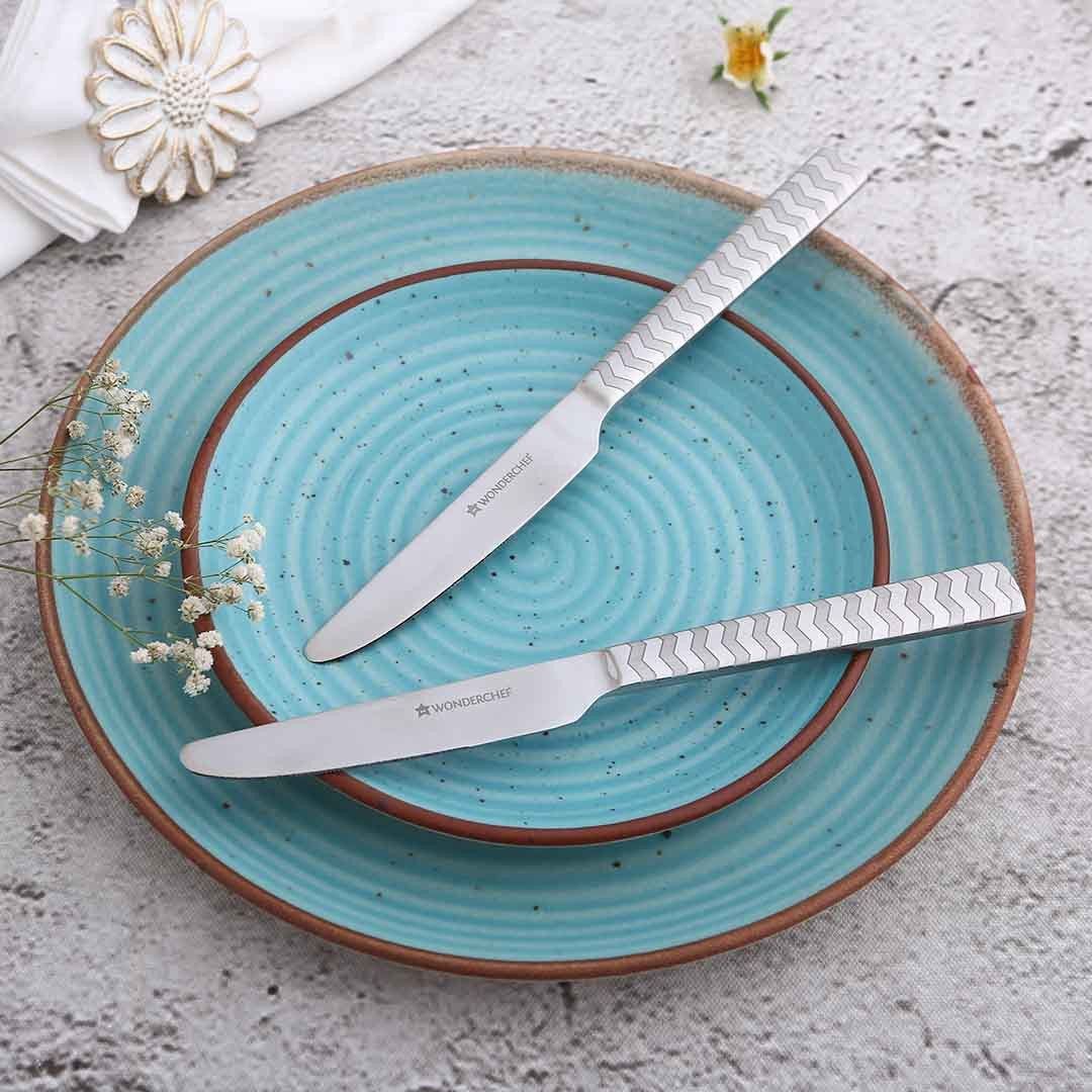 Roma Stainless Steel Table Knife Set