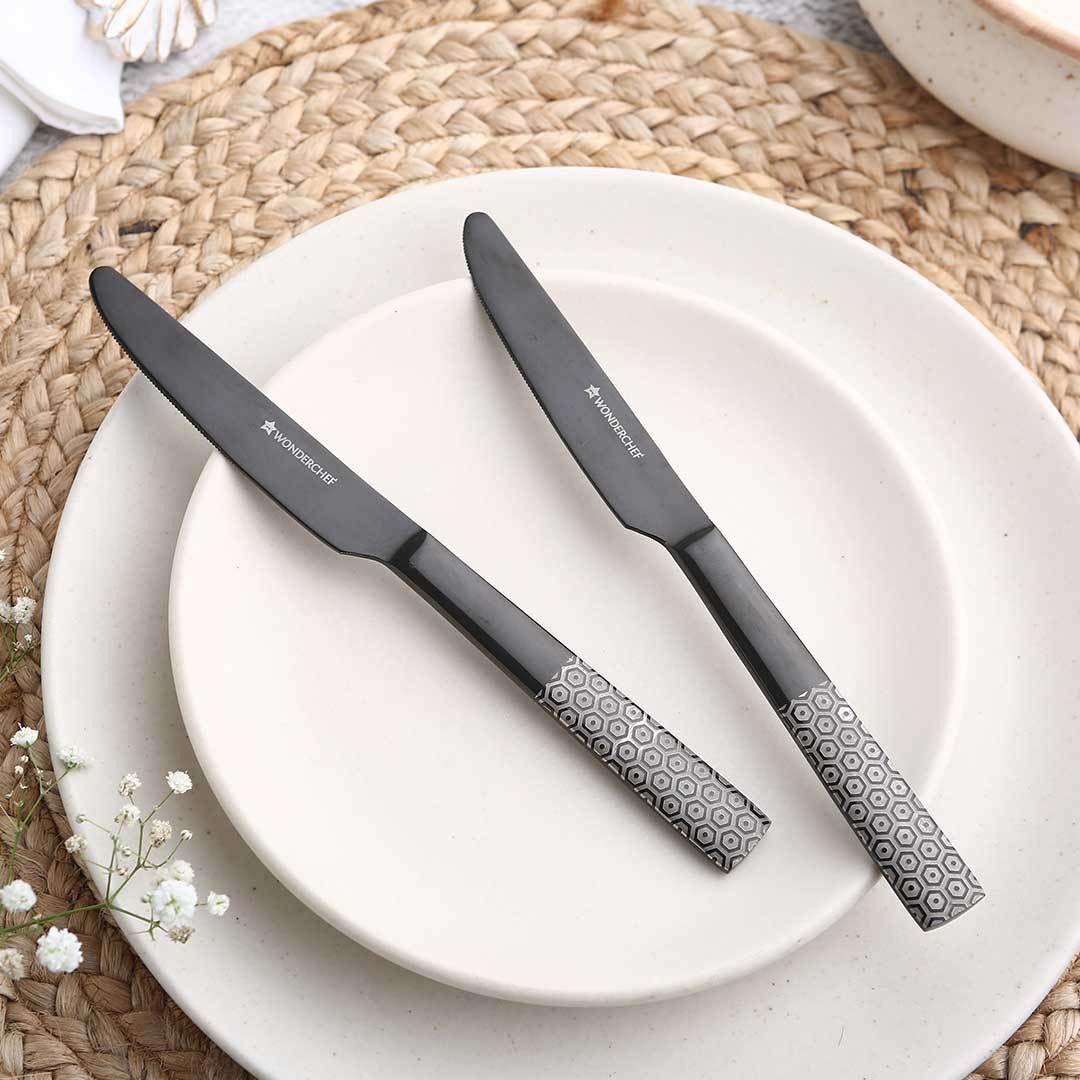 wonderchef Roma Stainless Steel Table Knife Set-picture-11
