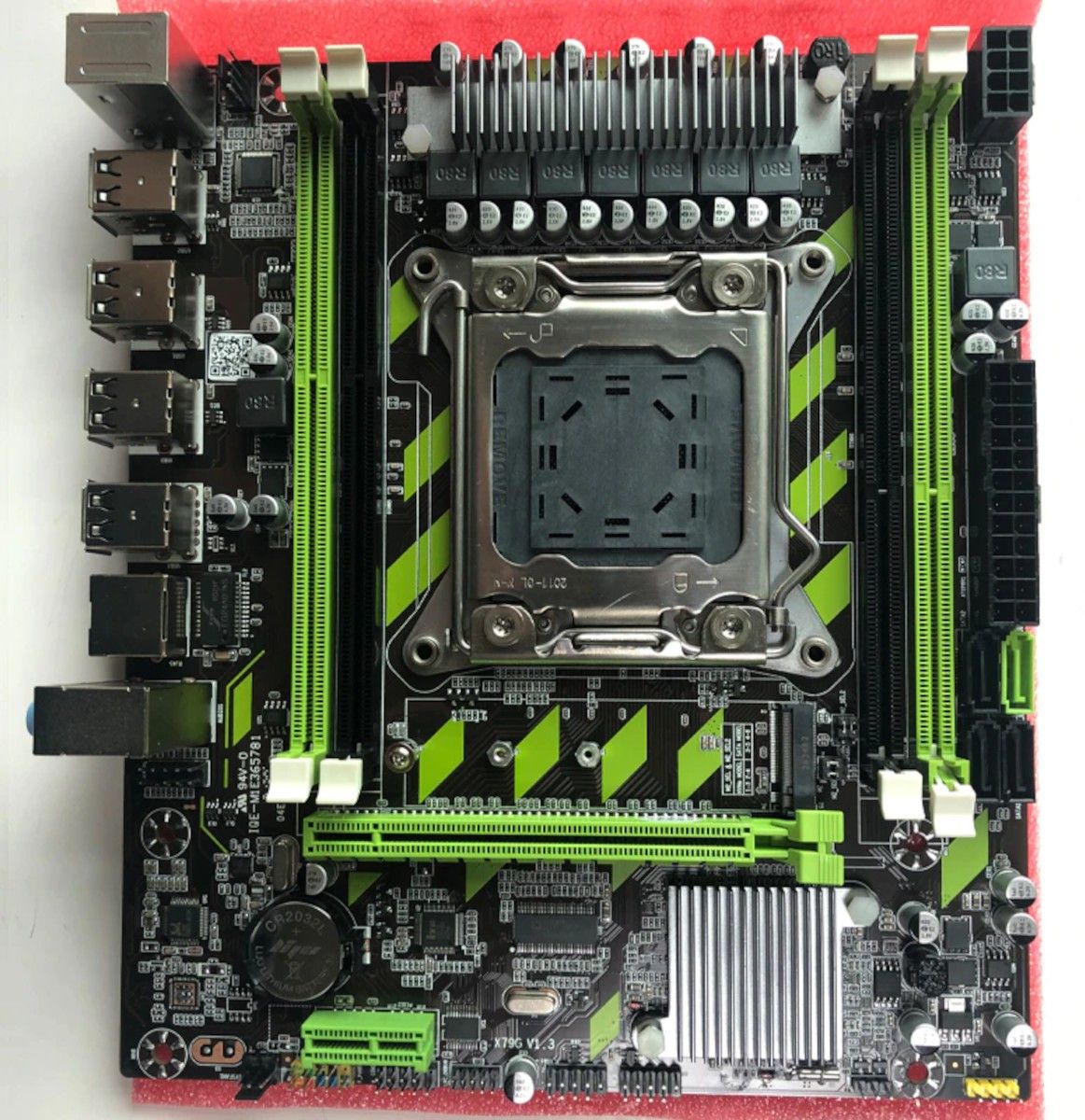 mytechvision X79 motherboard with E5 2650 processor LGA 2011Socket Micro-ATX Intel X99 Chipset DDR3 Motherboard for Desktop-image-34