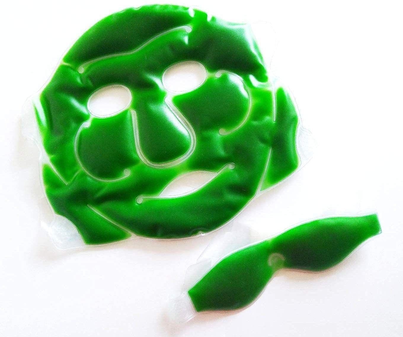 aksharahant Aloe Vera Cool Gel Full Face Mask Summer Ice Cooling Sleeping Mask-picture-19