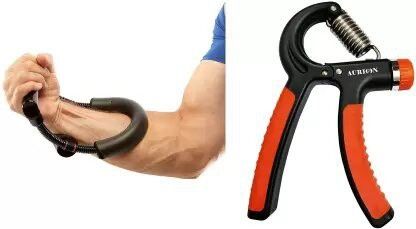hackerx Highly Durable Long Lasting Wrist Exerciser and Hand Grip Fitness Grip Fitness Accessory Kit Kit-picture-28