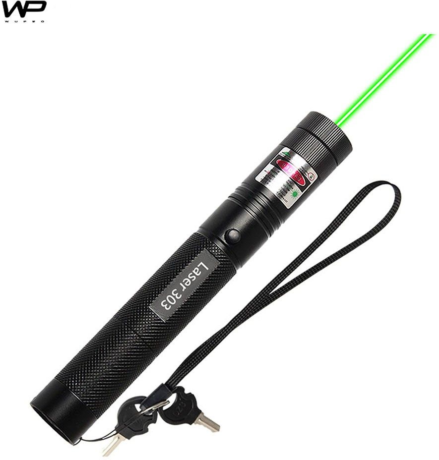 Okxmz High Power Green Laser Sight USB Charge Pen Light Battery Pointer with Safe Key-picture-20