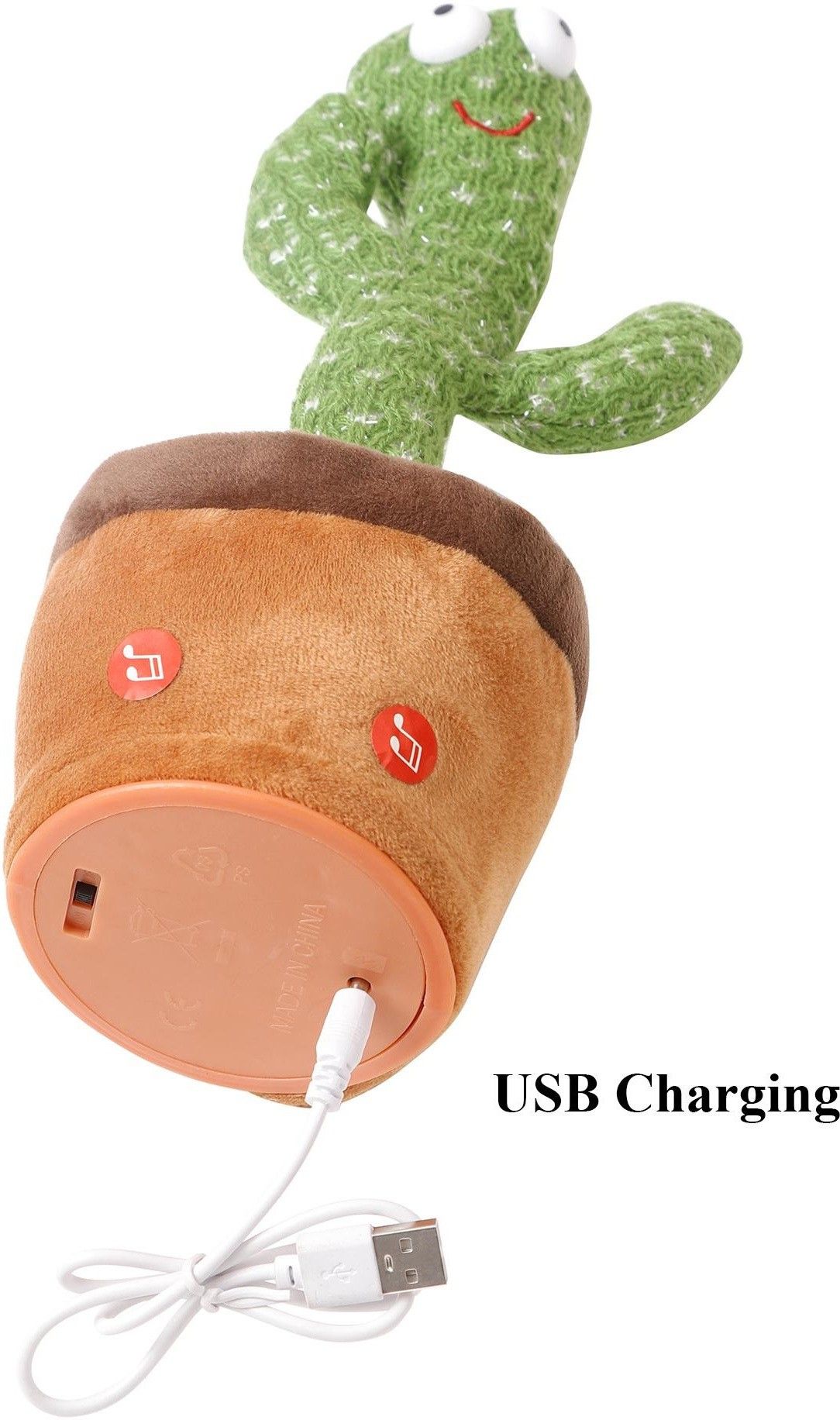 haulsale Dancing Talking Cactus Plush Toy, Wriggle, Singing, Repeat What You Say-654-picture-30