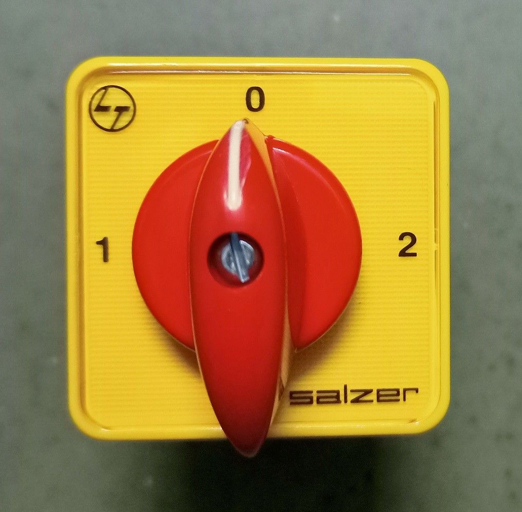 Salzer (L&T) 61153 32A 3Pole 2Way S32 B13 Cam Operated Rotary Switch-picture-45