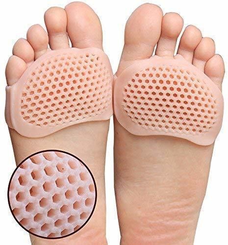 Silicone Gel Metatarsal Pad Metatarsal Cushion Pad Half Toe Sleeve Anti-Skid Forefoot cushion Toe Separator Foot Fingers Toe Separator Foot Toe Care Posture Corrector-image-43