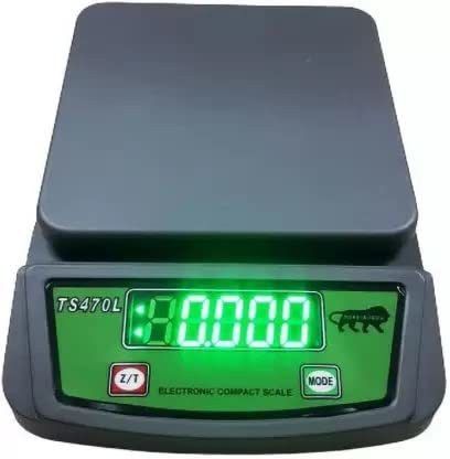 INDICUL 10KG CAPACITY SCALE WITH RE-CHARGABLE 15HOUR BATTERY BACKUP WEIGHING SCALE Weighing Scale