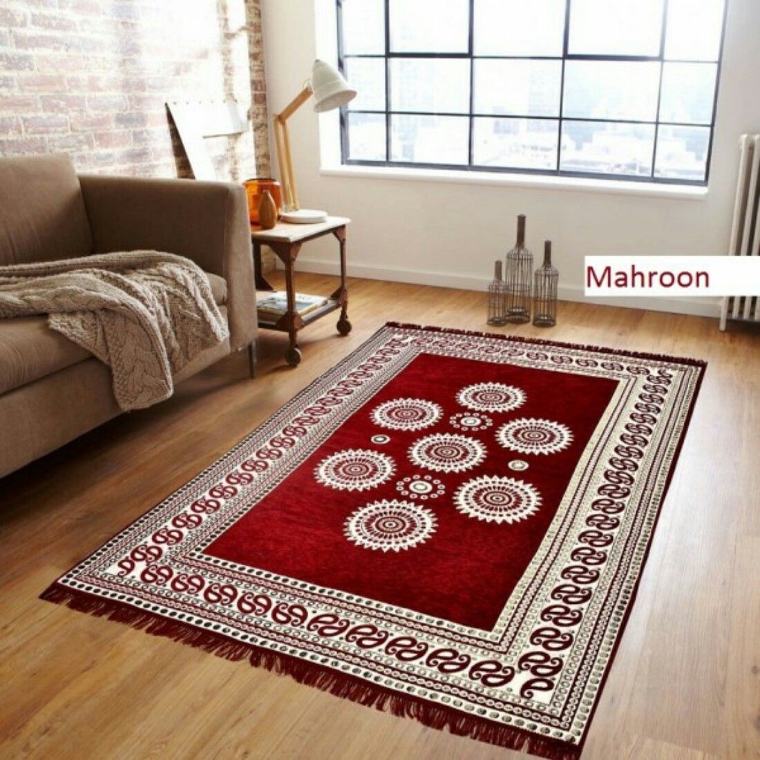the real time trendz Multicolor Cotton Carpet-picture-17