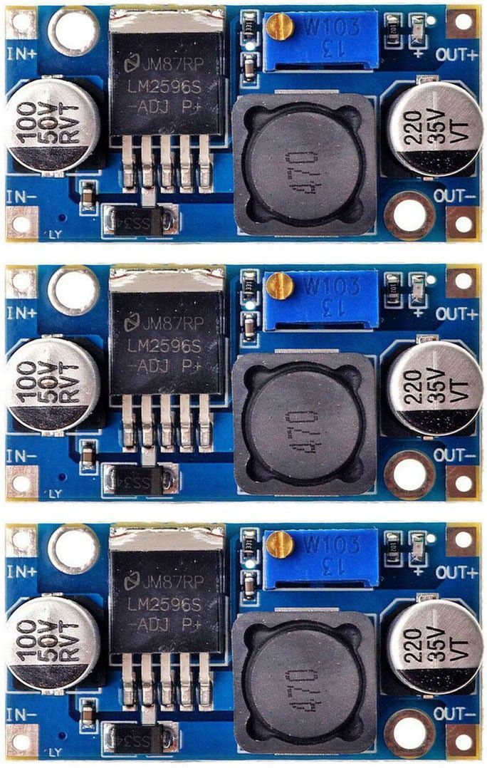 HUBX LM2596 /LM 2596 DC TO DC STEP DOWN VOLTAGE REGULATOR/BUCK CONVERTER - PACK OF 3-picture-28