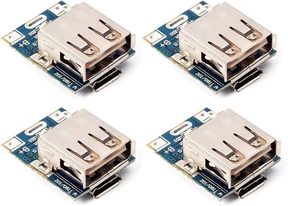 HUBX 10000 MAH POWER BANK MODULE KIT FOR 18650 3.7 LITHIUM BATTERY - PACK OF 4-picture-27