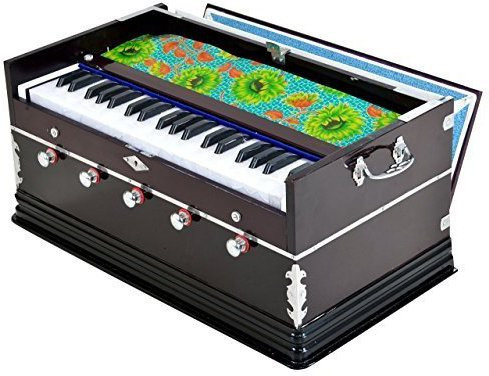sg musical 39 Keys, 7 Stopper 3.2 Octave HARMONIUM812 3.25 Octave Hand Pumped Harmonium image 1