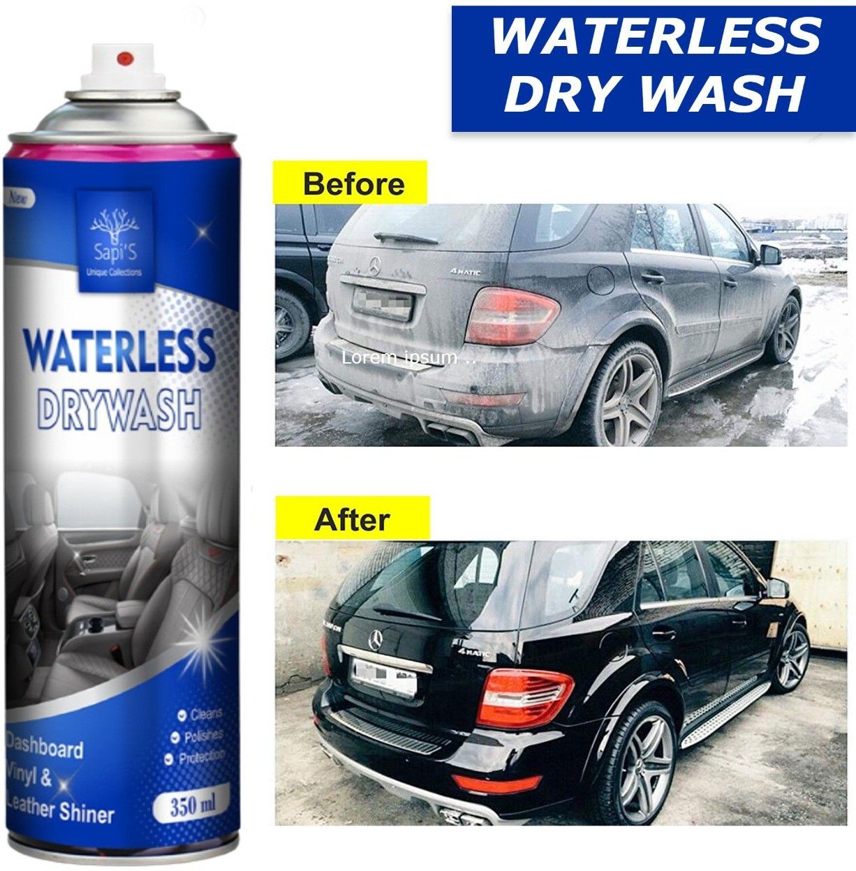 sapi's Multi Surface Cleaner Multi-Surface Cleaner Car Washing Liquid-picture-25