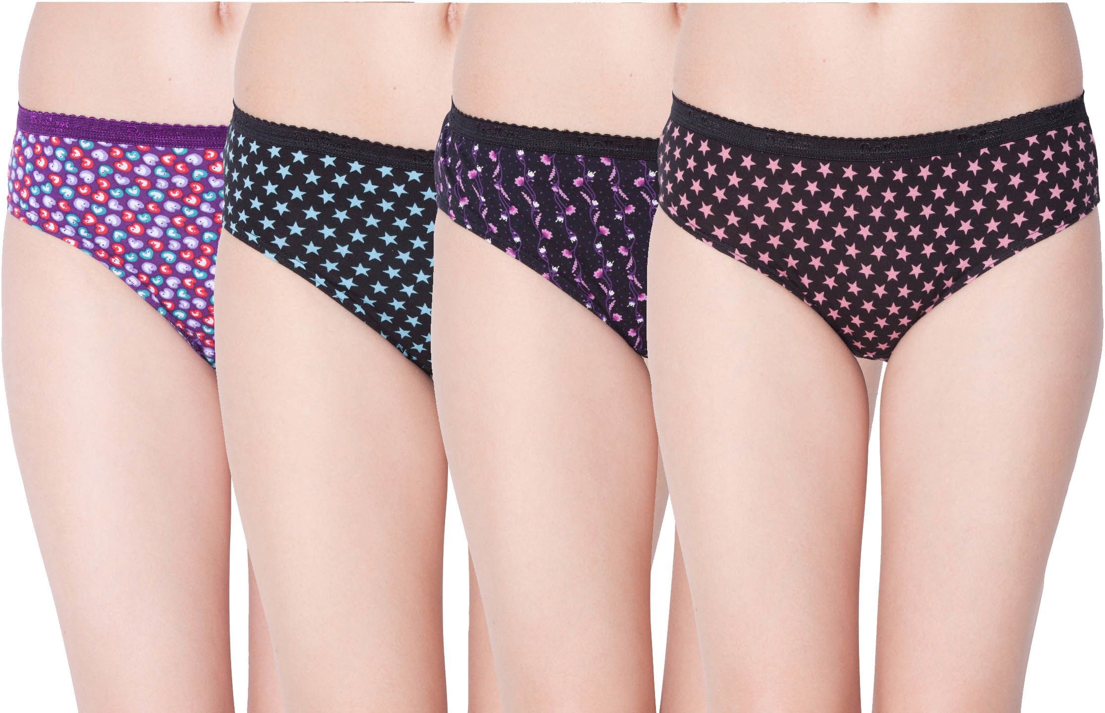 dollar missy Pack of 4 Women Hipster Multicolor Panty-picture-11