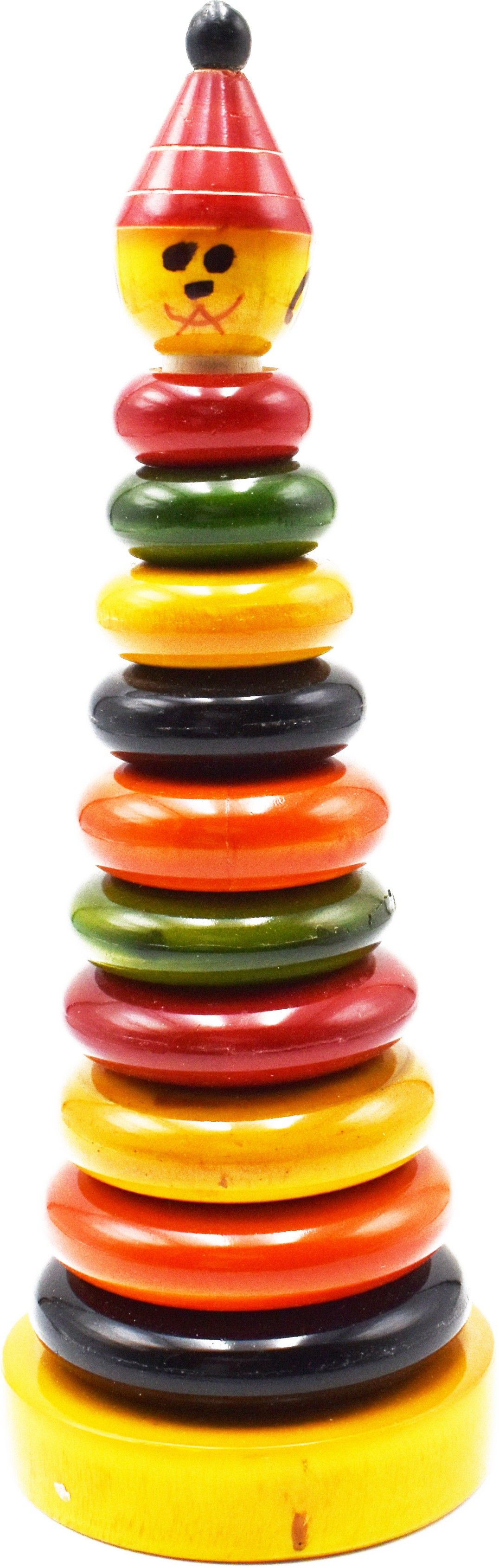 justhandmade Wooden Ring Stacker Toy For Kids - Medium-picture-19