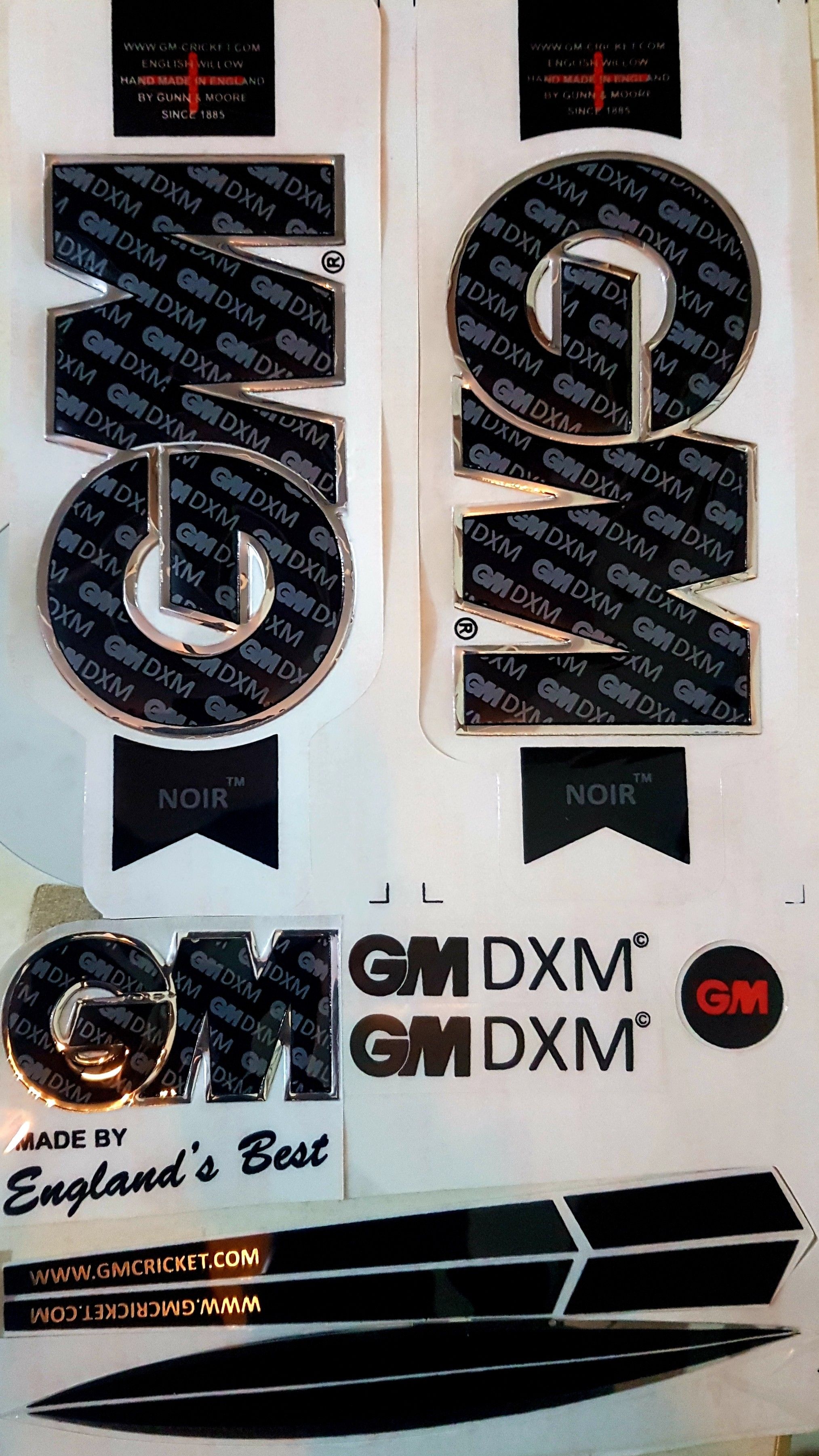 kyrios GM 3D Embossed Cricket Self Adhesive Bat Sticker-picture-12