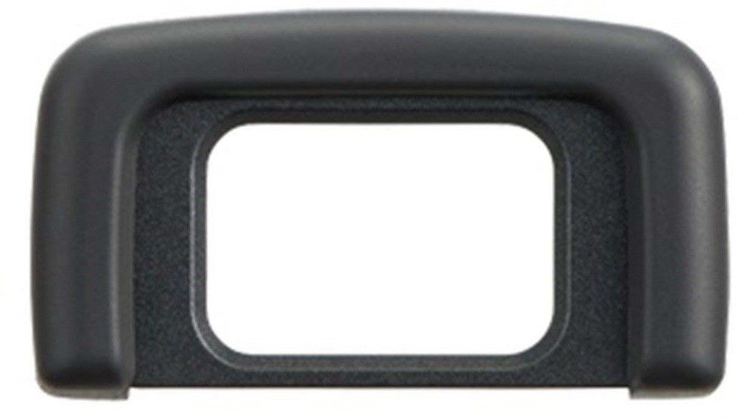 Adhvik Dk-25 Eyecup / Eye Rubber Cap for DSLR Nikon D5100/D5200/D5300/D5500/D5500/D5600 Camera Eyecup