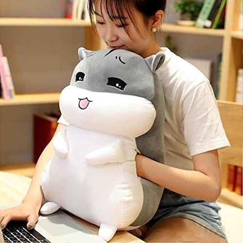 Stuffed Animal Hamster Plush Toy Cute Plush Soft Pillow Doll - 35 cm-image-47