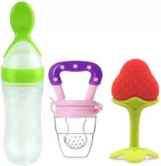 qtypie Food Feeder And Baby Fruit Nibbler & Teether Teether and Feeder image 1