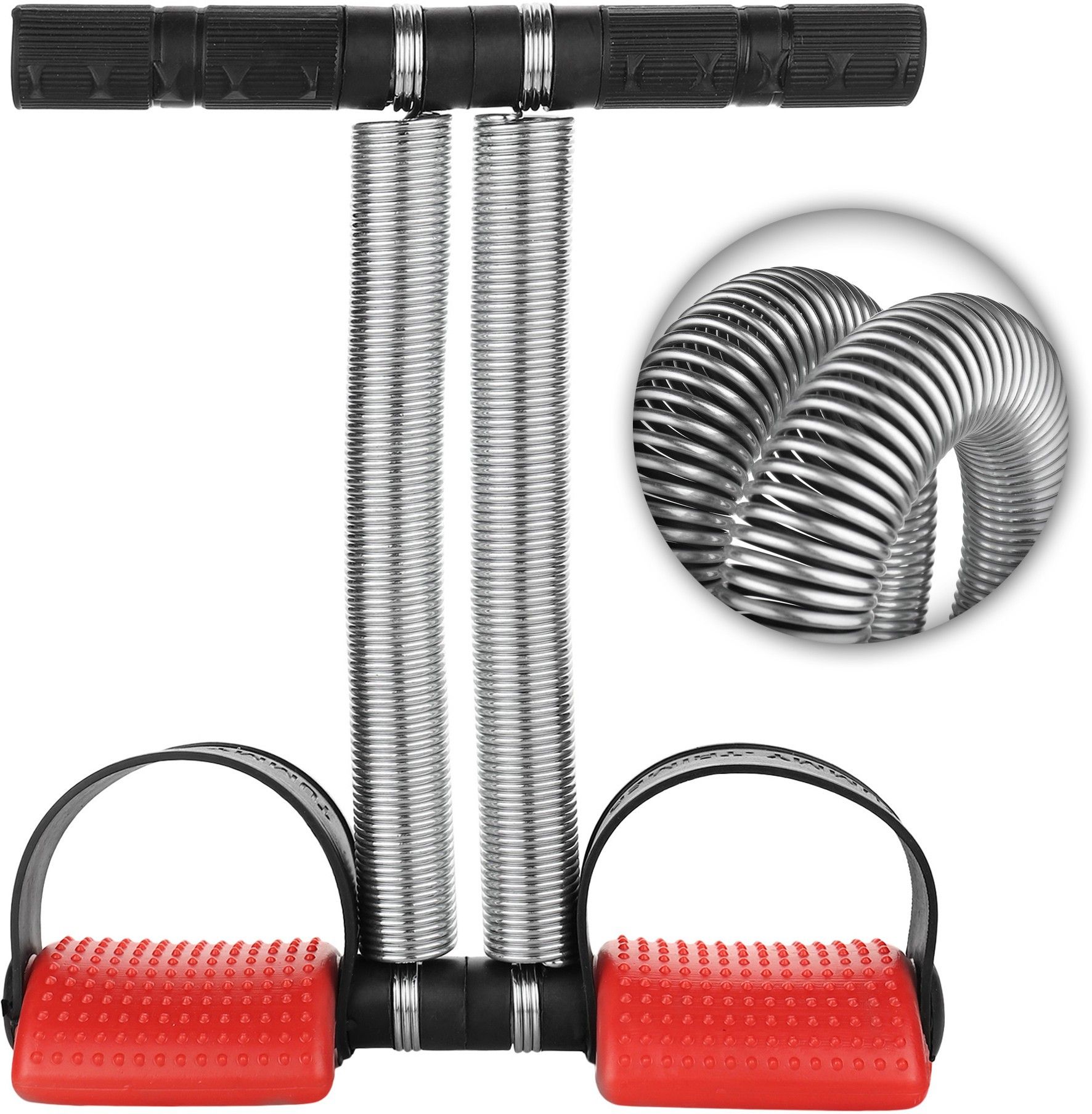 Double Spring Tummy-Waist Trimmer-Ab Exerciser-Body Toner-Fat Buster Ab Exerciser-image-45