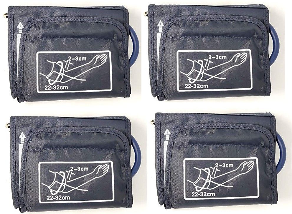 NSC Single tube digital bp cuff Compatible Arm Size 22-32 cm (Pack of 4 ) Bp Monitor Cuff-image-10