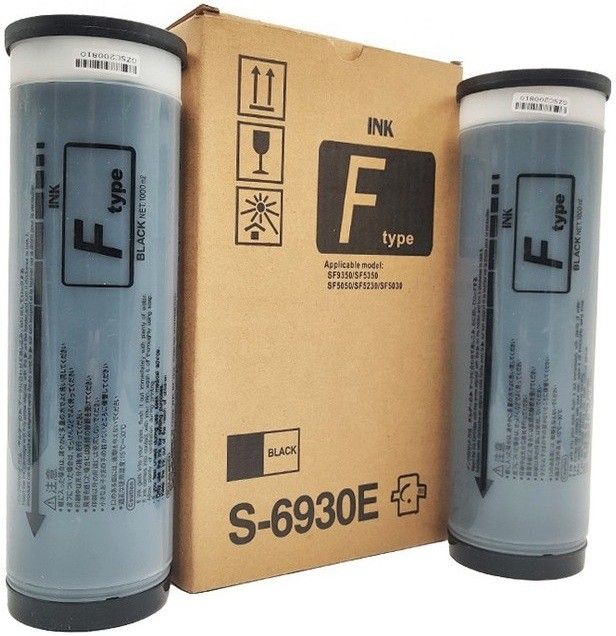 FINEJET S6930 F-TYPE Compatible For Riso SF5050/5350/5450/5130/5330/5250/5430/5030(BLACK Black Ink Cartridge-image-14