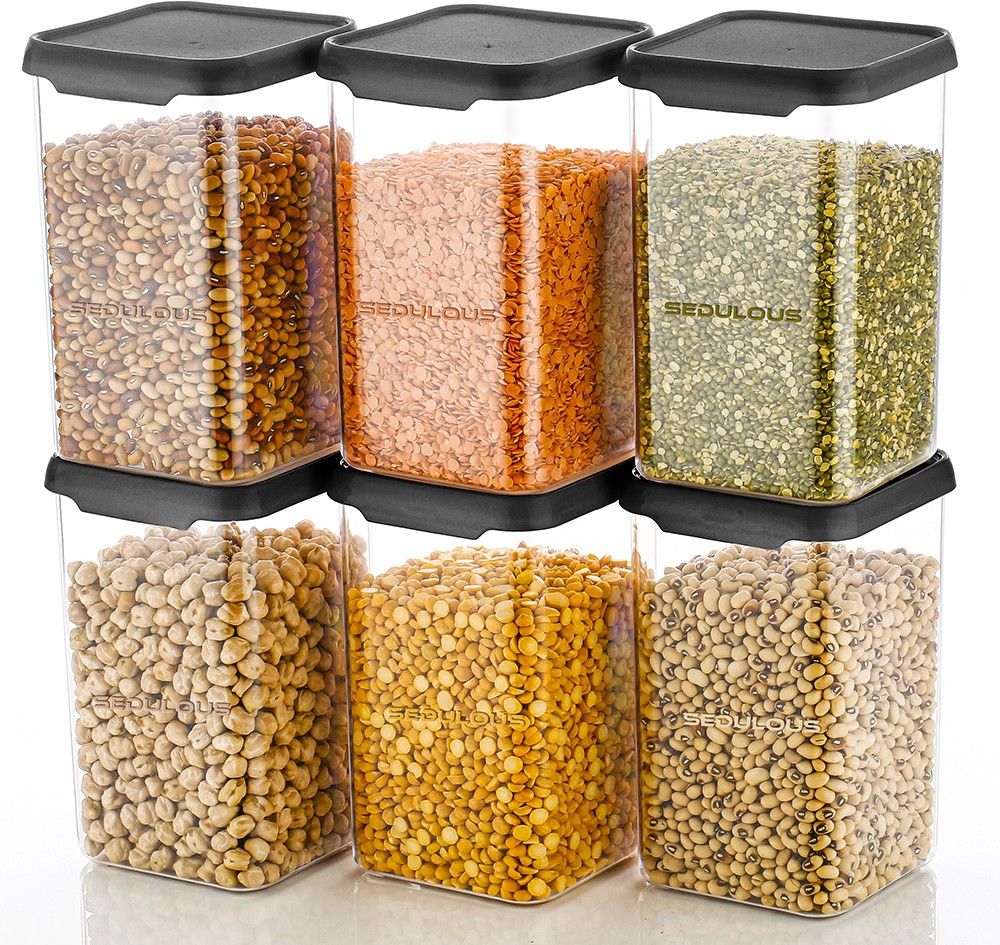 sedulous Plastic Grocery Container- 1100 ml-picture-27