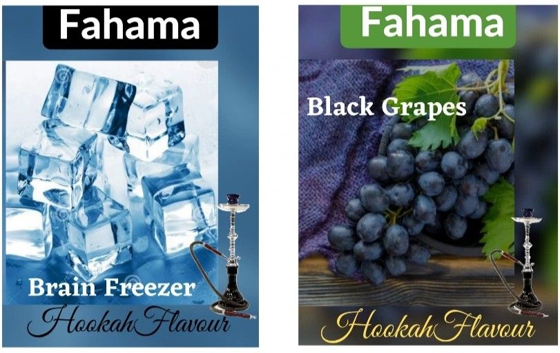 fahama BRAIN FREEZER BLACK GRAPES FLAVOR FREE CHIMTA FOIL PAPER MOUTH TIP BRAIN FREEZER, BLACK GRAPES Hookah Flavor-picture-26