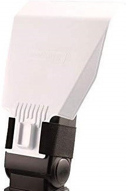 Techvik Universal Plastic White Diffuser Reflector Flash More Bouncer Card Nikon, Canon, Pentax, Sony Diffuser-picture-22