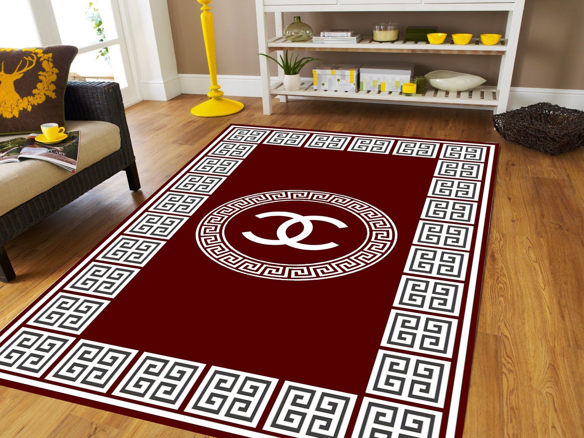 sparrow world Maroon Cotton Carpet-picture-18