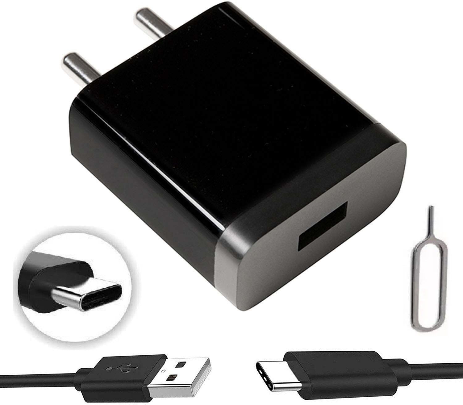 Wall Charger Accessory Combo for Redmi Note 7 Pro, Note 8 Pro, All Other Xiaomi Type C Mobile Phones-image-31