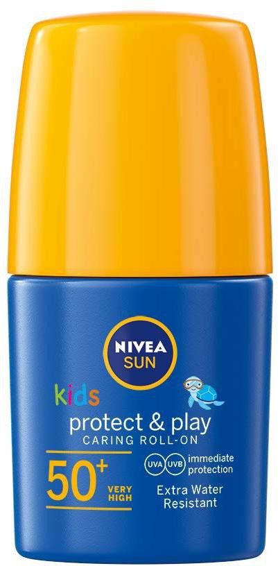 Sunscreen - SPF 50 PA+ SUN KIDS PROTECT & PLAY SPF 50 CARING ROLL ON