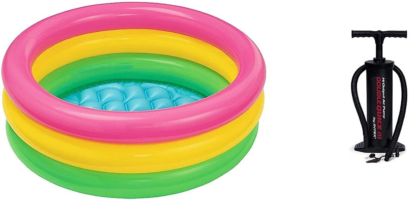 combo Swimming Pool 2ft Bath Tubs & air pump-image-13