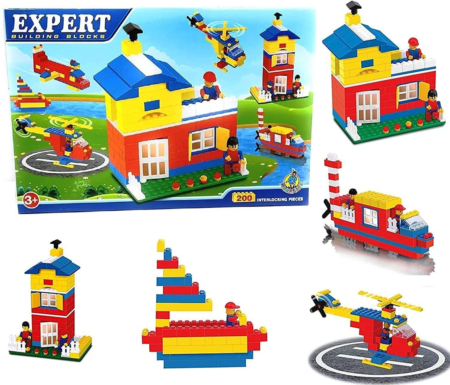 arniyavala Expert Building Blocks Game for Kids/ 200 Pieces Building Blocks Game-picture-9