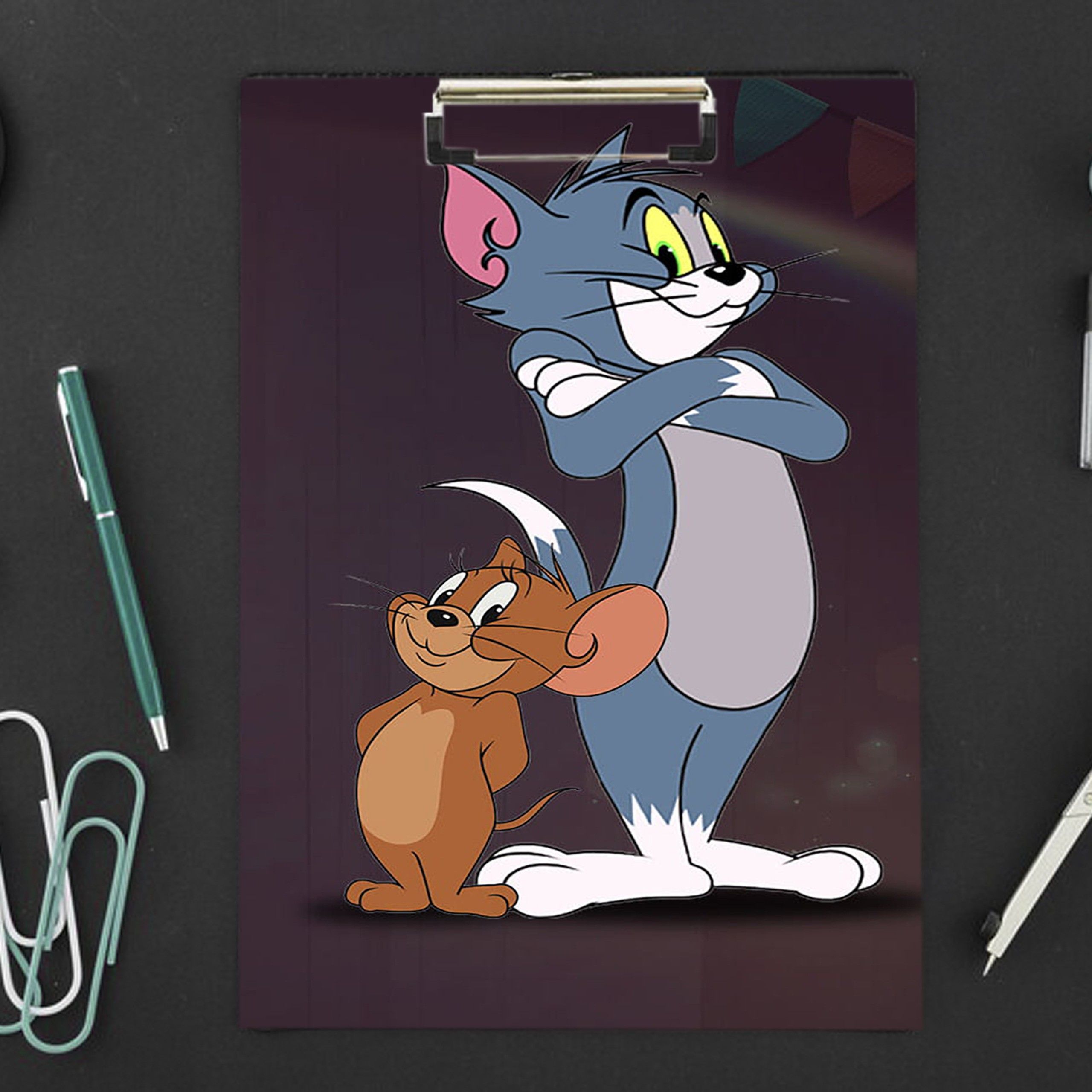 Tom & Jerry Digital Reprint Clip Board Exam Pad (14x9.5 Inches) Premium Quality-image-15