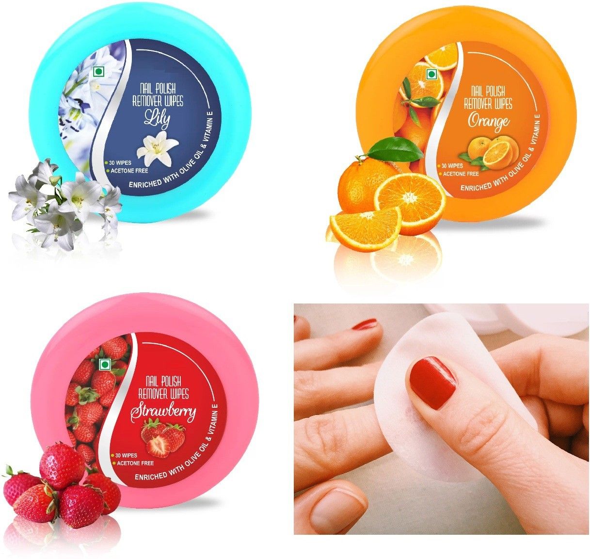 tanvi27 Nail Polish Remover With Vitamin E And Olive Oil-picture-33