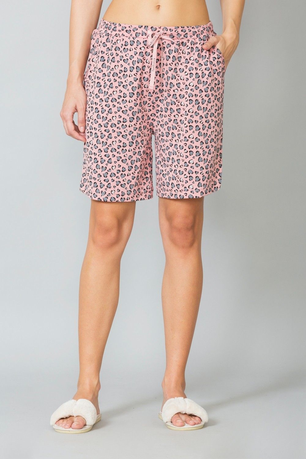 van heusen Printed Women Pink Regular Shorts-picture-15