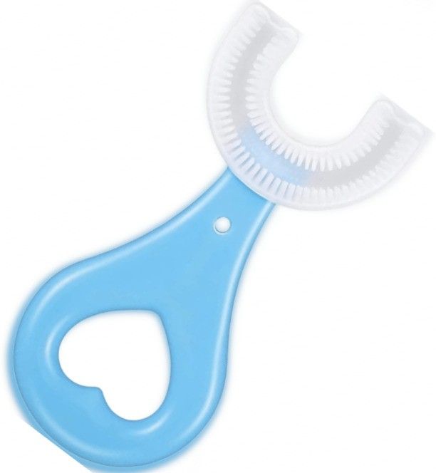 U-Shaped ,Soft Silicone infant toothbrush Ultra Soft Toothbrush-image-7