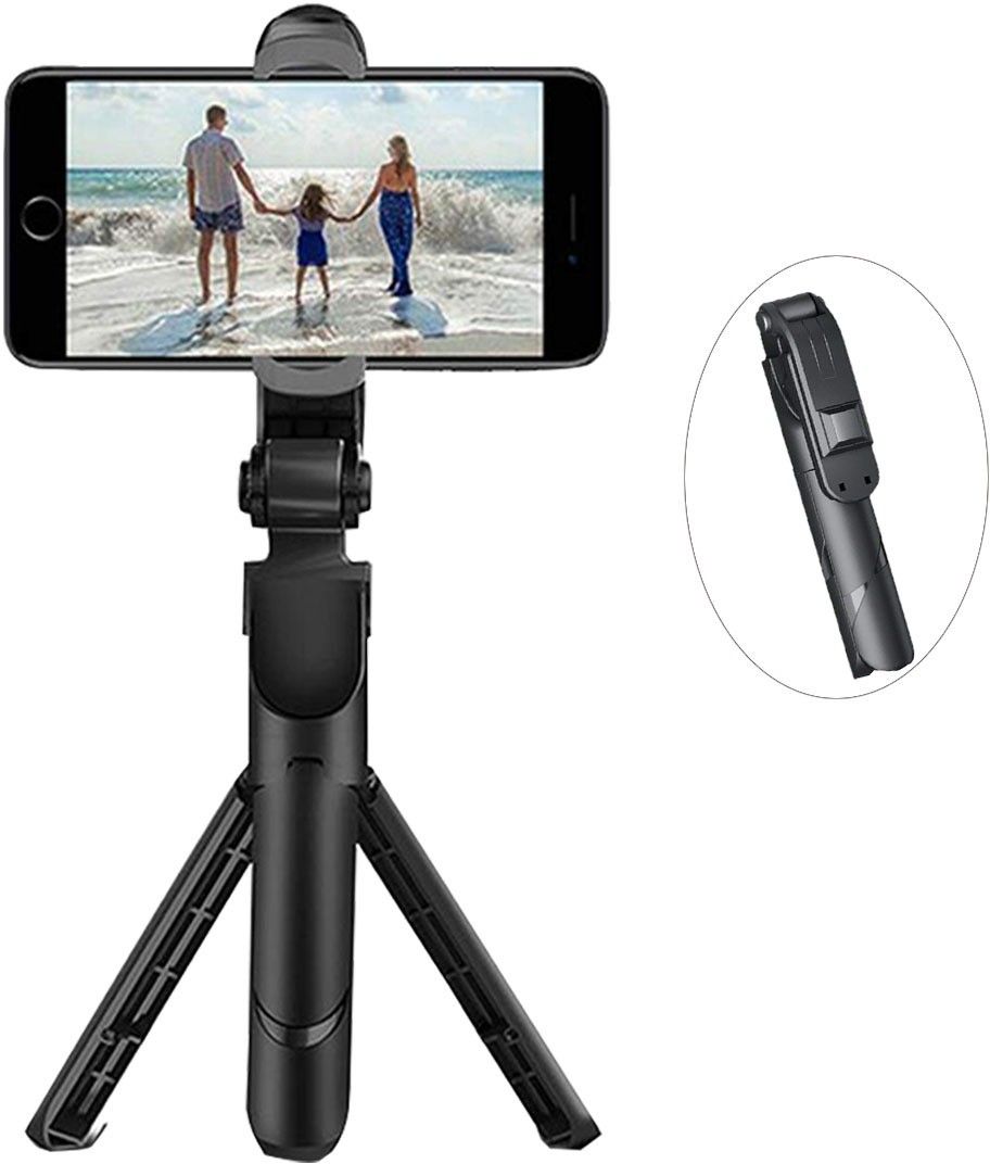 Wanzhow Bluetooth Extendable SelfieStick with Wireless Remote for Creating TIK Tok Vlogs Monopod-image-25