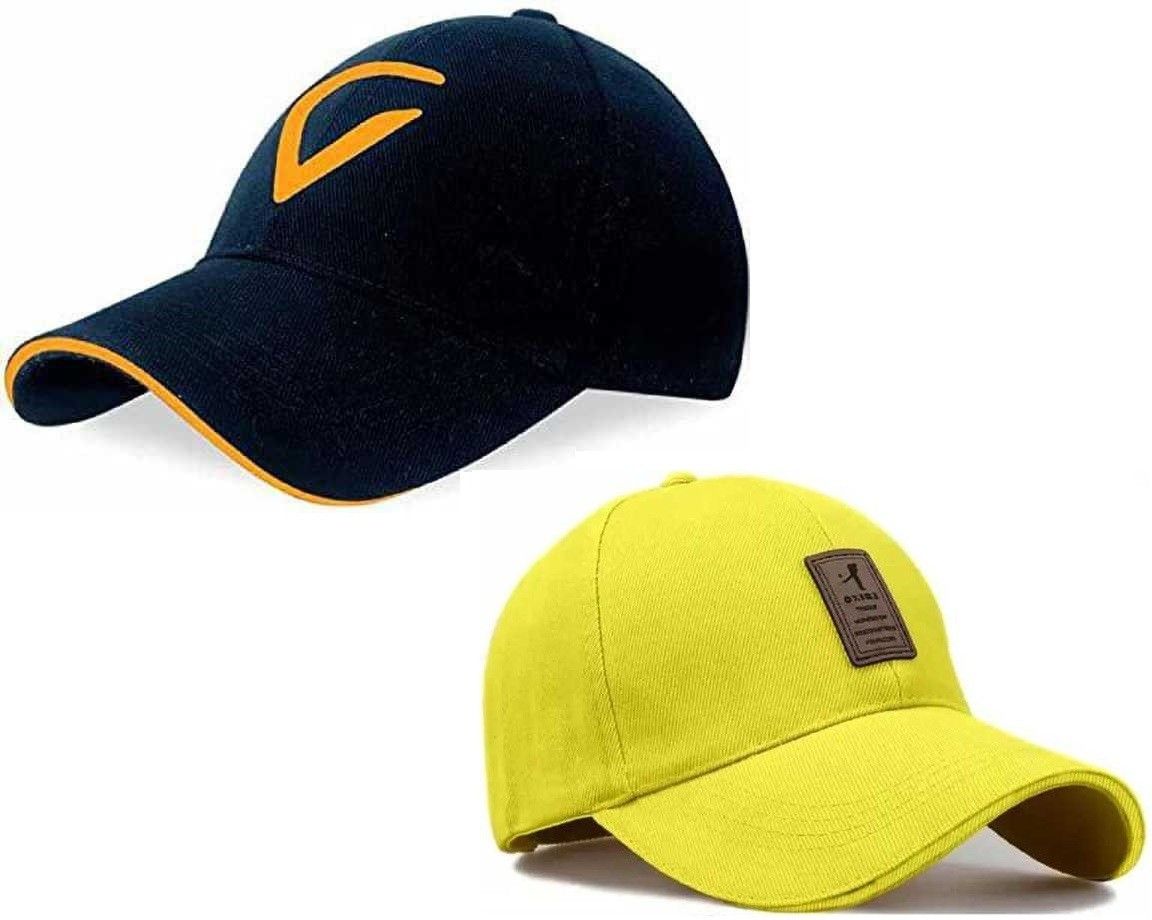 selloria Self Design, Solid, Applique Sports/Regular Cap-picture-11