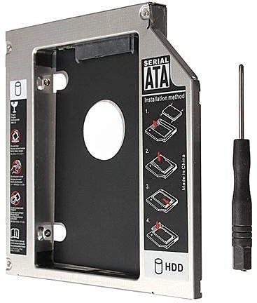 TERABYTE 2.5''Internal SATA Second HDD 9.5MM Caddy CD/DVD-ROM to Expanded Data Storage 2.5 inch 9.5MM Internal Hard Drive Enclosure/HDD CADDY-image-48