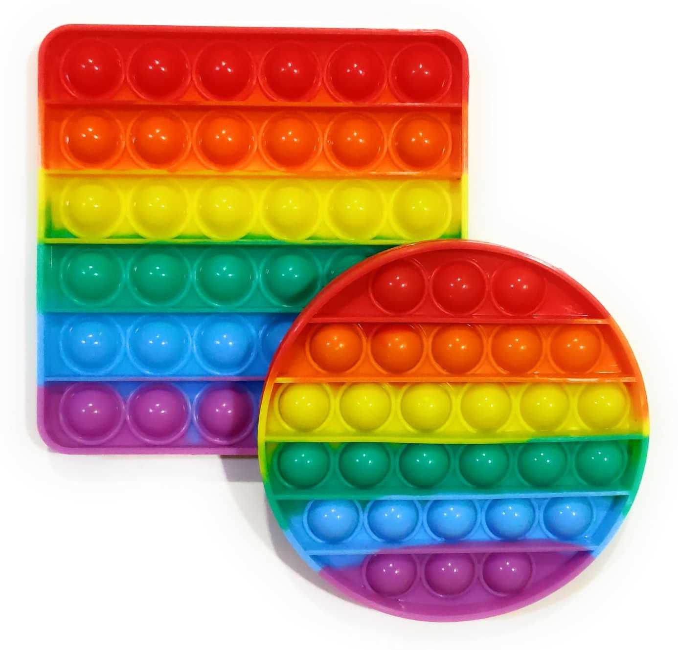 moldberry POP IT TOYS | Fidget Toys | Pack of 2(Circle+Square Combo)-picture-21