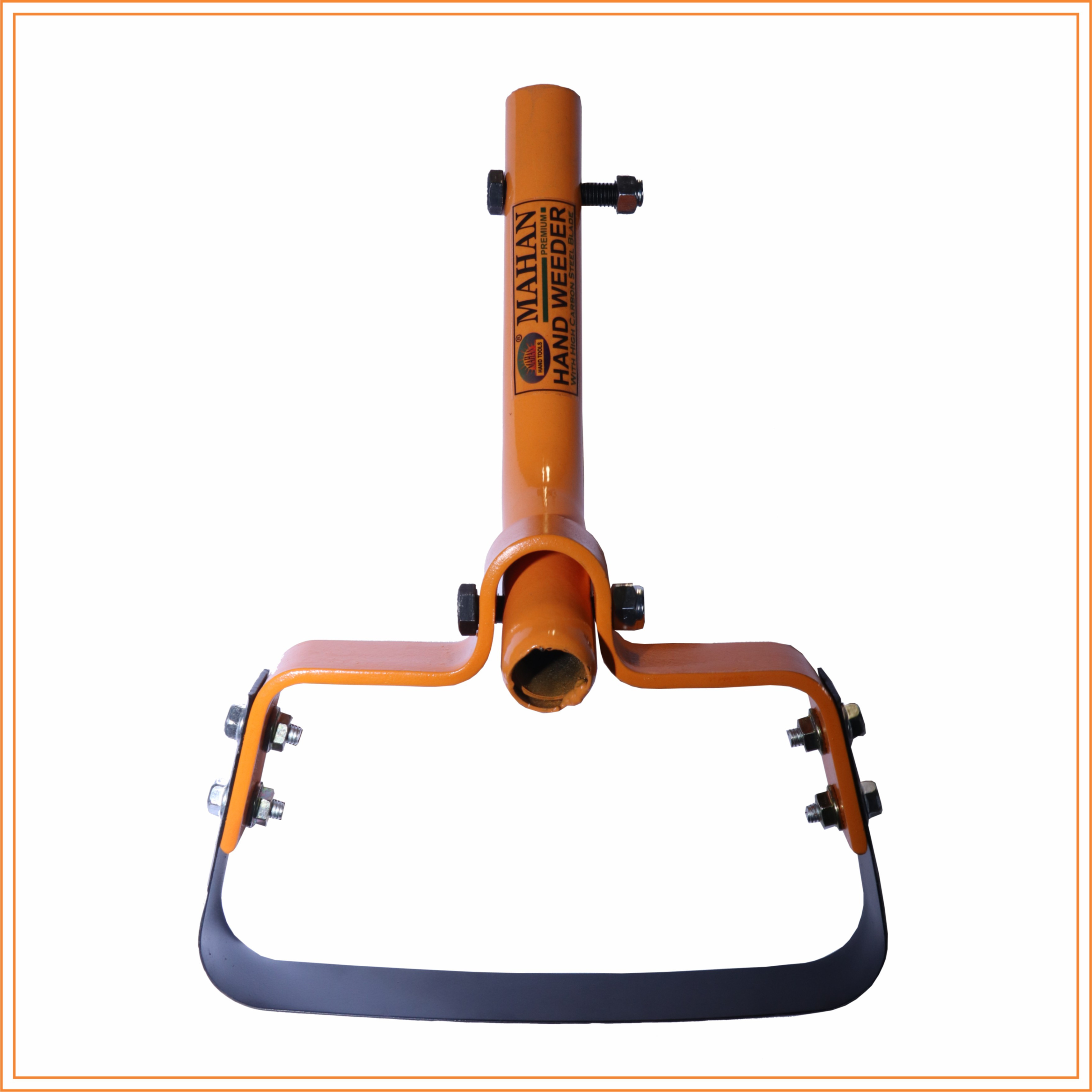 mahan Manual Weeder/Hand Weeder of 8 inch Without Handle Suitable for use with Wooden Stick or 22mm Pipe or 1/2 in MS Pipe … Garden Tool Kit image 1