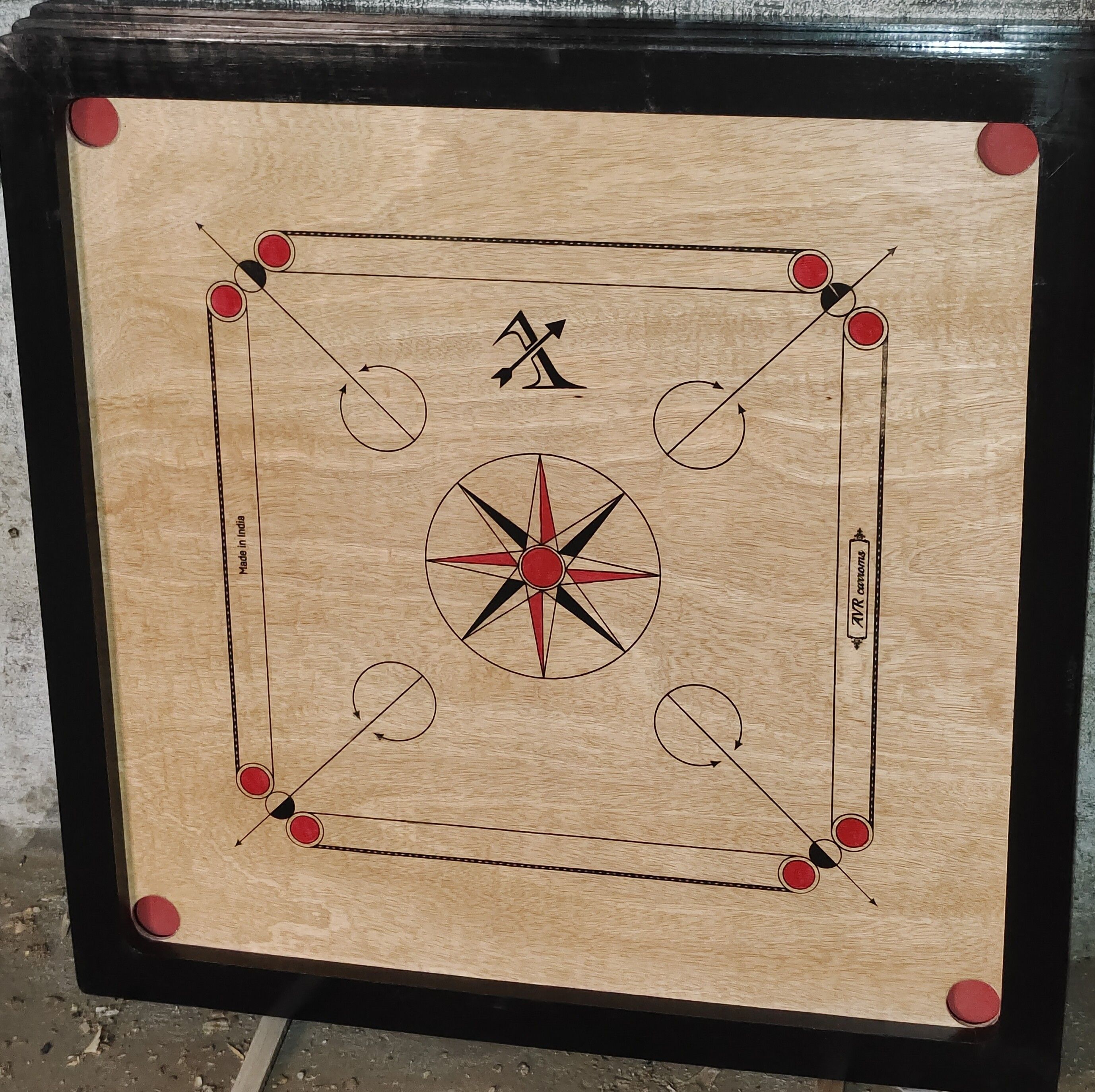 standardboard Standard Board 32.5 cm Carrom Board-picture-23
