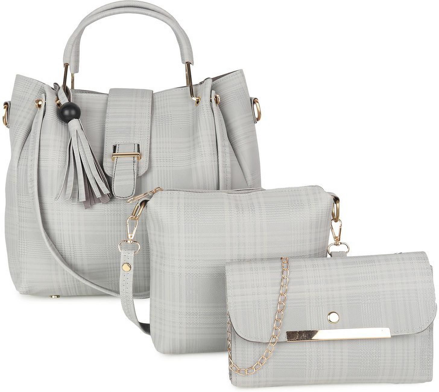 Women Grey Messenger Bag