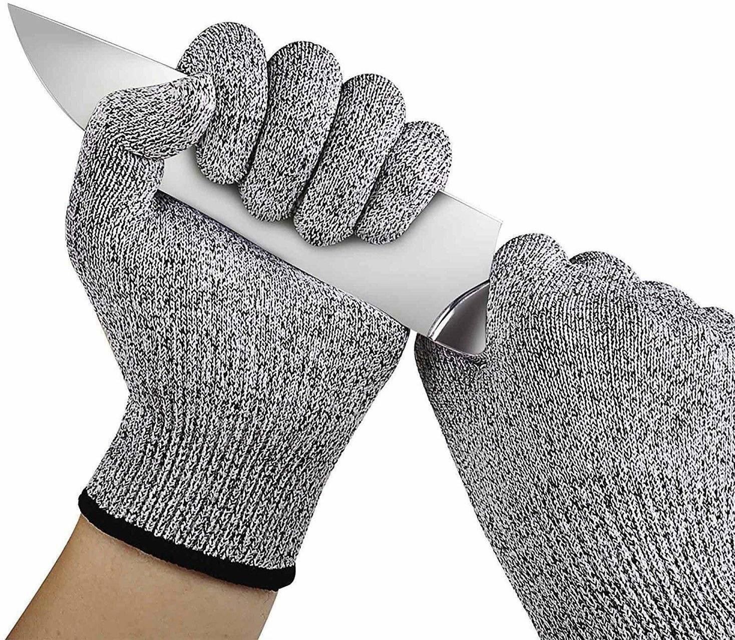 Cut Resistant Gloves, 5 Protection, Food Grade Kitchen Glove Running Gloves