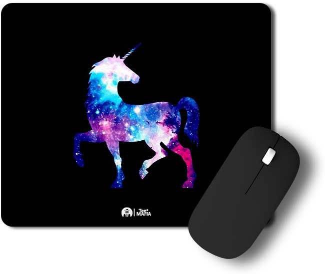 Tee Mafia Unicorn Merchandise galaxy Mousepad Non Slip Base Mousepad-image-39