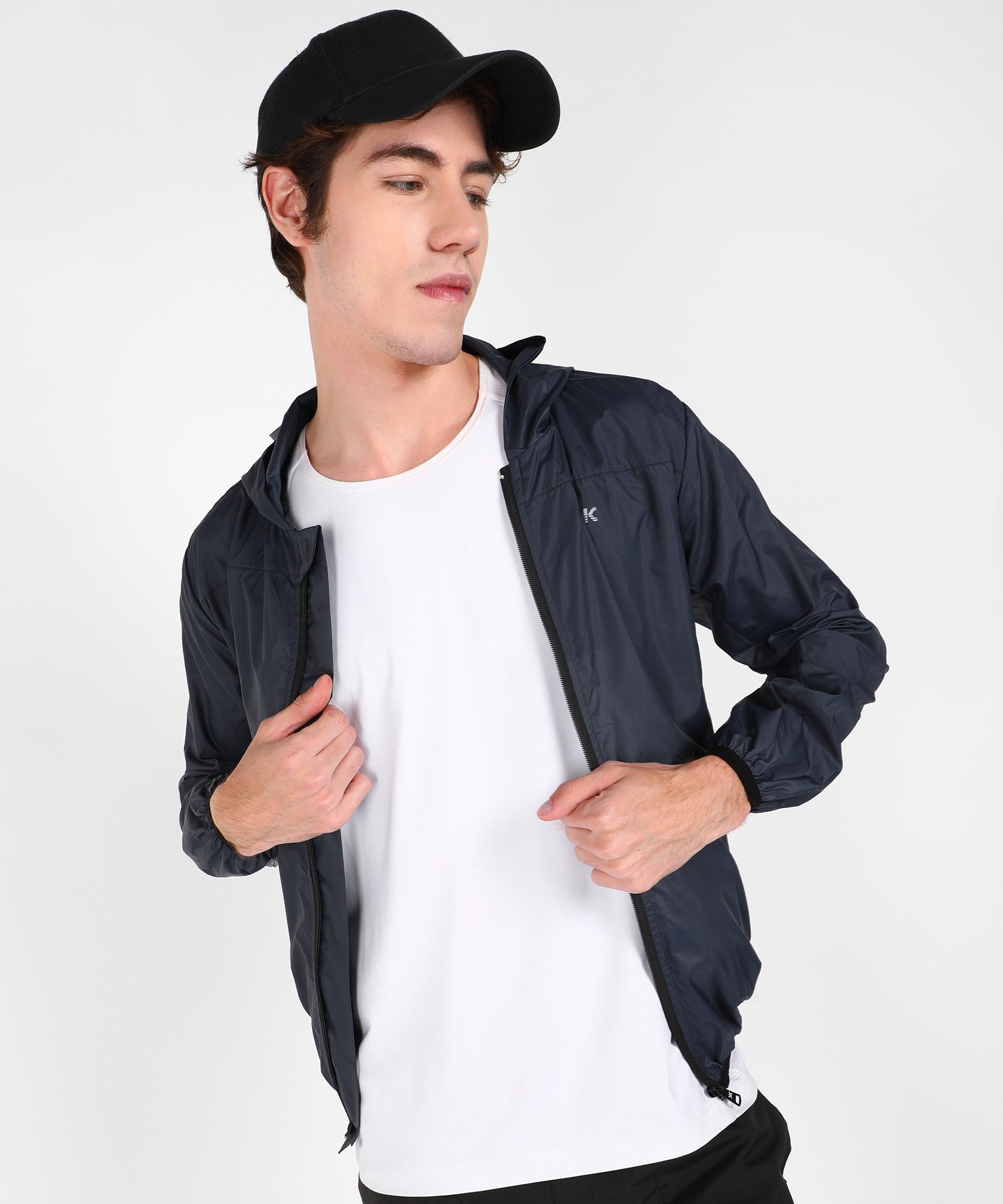 KILLER Solid Men Wind Cheater-picture-18